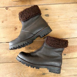 Khombu Brown Winter & Rain Boots